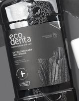 ecodenta - ECODENTA juodas balinamasis burnos skalavimo skystis su juodąja anglimi EKSTRA, 500 ml - 4 nuotrauka