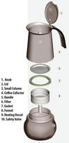 kavos virimo aparatas maltai kavai - Bialetti Musa Induction 4 TZ 200 ML - 2 nuotrauka