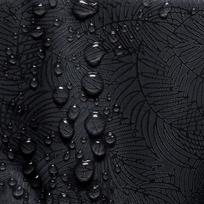 juoda staltiese - AmeliaHome Gaia AH/HMD Tablecloth Black 140x220cm - 3 nuotrauka