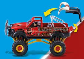 automodeliai - PLAYMOBIL Stuntshow Kaskaskadinis automodelis Bull Monster 70549 - 3 nuotrauka