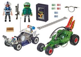 baltasis actas - Playmobil - Police-Kart: Pursuit of the vault robber 70577 - 2 nuotrauka