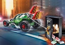 baltasis actas - Playmobil - Police-Kart: Pursuit of the vault robber 70577 - 3 nuotrauka