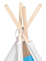 teepee palapine - Vaikiška indėniška palapinė Ecotoys, 8177 - 4 nuotrauka