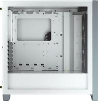corsair 4000x - Corsair iCUE 4000X RGB White (Baltas) - 3 nuotrauka