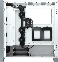 corsair 4000x - Corsair iCUE 4000X RGB White (Baltas) - 6 nuotrauka