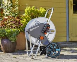 gardena laistymo vezimelis - HOSE TROLLEY METALL AQUAROLL M - 2 nuotrauka