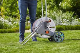 gardena laistymo vezimelis - HOSE TROLLEY METALL AQUAROLL M - 3 nuotrauka
