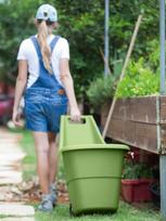 senukai karutis - Sodo karutis Easy Go Breeze 50 L, žalias - 3 nuotrauka