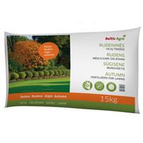 rudenines trasis - Trąšos rudeninės vejoms Baltic Agro, 15 kg - 1 nuotrauka