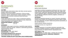 rudenines trasis - Trąšos rudeninės vejoms Baltic Agro, 15 kg - 2 nuotrauka