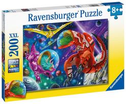 delione dinozauras - Ravensburger XXL Puzzle Space Dinosaurs 200pcs 129768 - 1 nuotrauka