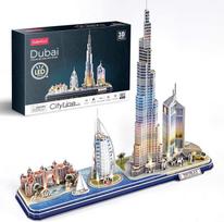 cubicfun 3d puzzle - Cubicfun 3D Puzzle Dubai 182pcs - 3 nuotrauka