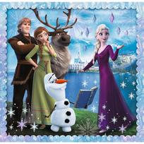 frozen puzzle - Trefl 3-In-1 Puzzle Frozen II 20/36/50pcs 34853 - 2 nuotrauka