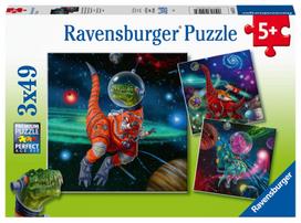 Ravensburger Puzzle Dinosaurs In Space 3x49pcs 051274