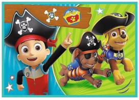 delione trefl 4 in 1 - Trefl 4-in-1 Puzzle Paw Patrol 12/15/20/24/pcs 34346 - 3 nuotrauka