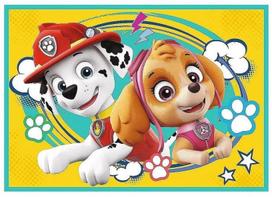 delione trefl 4 in 1 - Trefl 4-in-1 Puzzle Paw Patrol 12/15/20/24/pcs 34346 - 4 nuotrauka