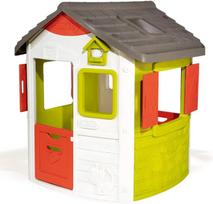 smoby namelis - Vaikų žaidimų namelis Smoby Neo Jura Lodge Playhouse - 1 nuotrauka