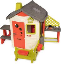 smoby namelis - Vaikų žaidimų namelis Smoby Neo Jura Lodge Playhouse - 2 nuotrauka