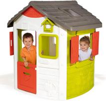 smoby namelis - Vaikų žaidimų namelis Smoby Neo Jura Lodge Playhouse - 3 nuotrauka