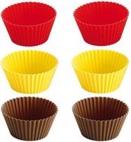 Tescoma Delicia Silicone Baking Cups 7cm 6pcs