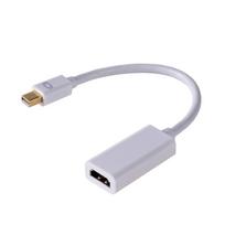 display port laidas - Akyga Adapter Mini Displayport / HDMI 0.15m White - 1 nuotrauka