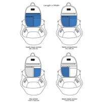 xd design - XD Design Elle Fashion Anti-Theft Backpack Pink - 6 nuotrauka