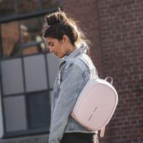 xd design - XD Design Elle Fashion Anti-Theft Backpack Pink - 15 nuotrauka