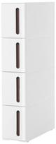 Songmics Storage Rack White 45x17x84cm