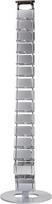 laikikliai tinklui - LogiLink Cable Channel Flexible Silver - 3 nuotrauka