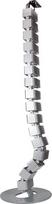 laikikliai tinklui - LogiLink Cable Channel Flexible Silver - 4 nuotrauka