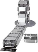laikikliai tinklui - LogiLink Cable Channel Flexible Silver - 6 nuotrauka