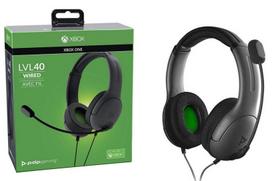 pdp xbox - Pdp Gaming LVL40 Wired Stereo Headset Xbox One Gray (Pilkos) - 11 nuotrauka