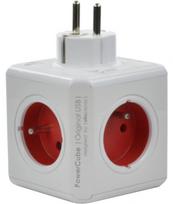 powercube - Allocacoc PowerCube Original USB Red - 6 nuotrauka