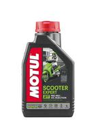 alyva 2t - Motociklų variklių tepalas Motul Scooter Expert 2T, 1 l - 1 nuotrauka
