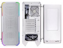 mesh korpusai - BitFenix Case Enso Mesh RGB Tempered Glass White - 4 nuotrauka