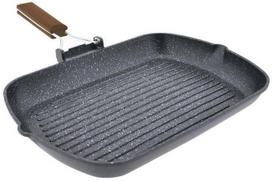 Jata Grill Pan GP35 35x25cm Wood Handle
