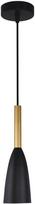 Light Prestige Solin Hanging Lamp E27 60W Black/Gold