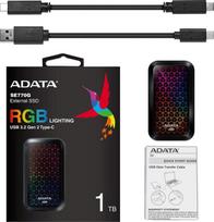 ssd 1tb diskas - ADATA SE770 RGB 1TB SSD - 9 nuotrauka