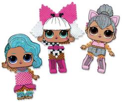 beedze - Mozaika SES Creative Beedz Iron On Beads L.O.L. Surprise 14198S - 3 nuotrauka