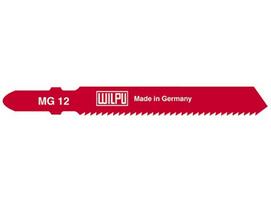 12 mg - Siaurapjūklio pjūklelių komplektas Wilpu, MG 12 / T118B , 5 vnt. - 2 nuotrauka