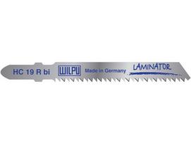 laminuota plokste - Siaurapjūklio pjūklelių komplektas Wilpu, HC19RBI, 5 vnt. - 1 nuotrauka