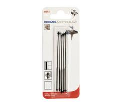 dremel moto saw - Siaurapjūklio pjūkleliai Dremel, MS53, 5 vnt. - 2 nuotrauka