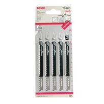 bosch siaurapjuklis - Siaurapjūklio pjūkleliai Bosch, T344D, 5 vnt. - 2 nuotrauka