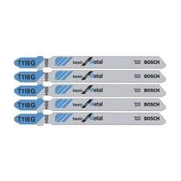 bosch siaurapjuklis - Siaurapjūklio pjūklelių komplektas Bosch, T118G, 5 vnt. - 3 nuotrauka