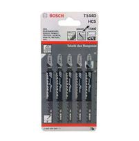 bosch siaurapjuklis - Siaurapjūklio pjūklelių komplektas Bosch, T144D, 5 vnt. - 2 nuotrauka