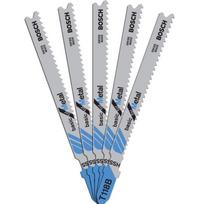 bosch siaurapjuklis - Siaurapjūklio pjūklelių komplektas Bosch, T118B, 5 vnt. - 3 nuotrauka