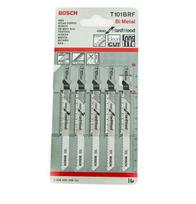 bosch siaurapjuklis - Siaurapjūklio pjūkleliai Bosch, T101BRF, 5 vnt. - 3 nuotrauka
