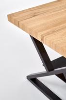 zurnalinis staliukas azuol - Kavos staliukas Halmar Xena Natural Oak/Black, 1100x600x450 mm - 7 nuotrauka