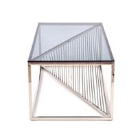 stalas 120x60 - Kavos staliukas Halmar Infinity Smoked, 1200x450x600 mm - 4 nuotrauka