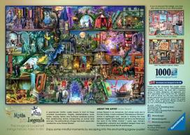 deliones 1000 - Ravensburger Puzzle Myths And Legends 1000pcs 16479 - 3 nuotrauka